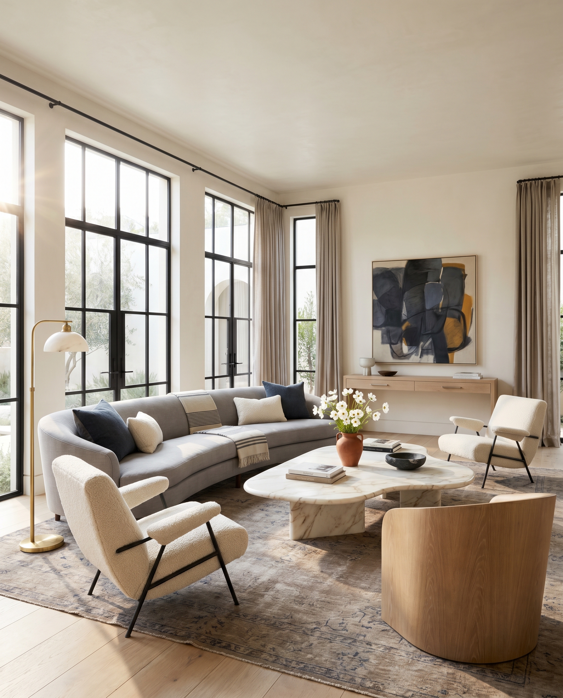 Studio Sakaia — zellige bathroom