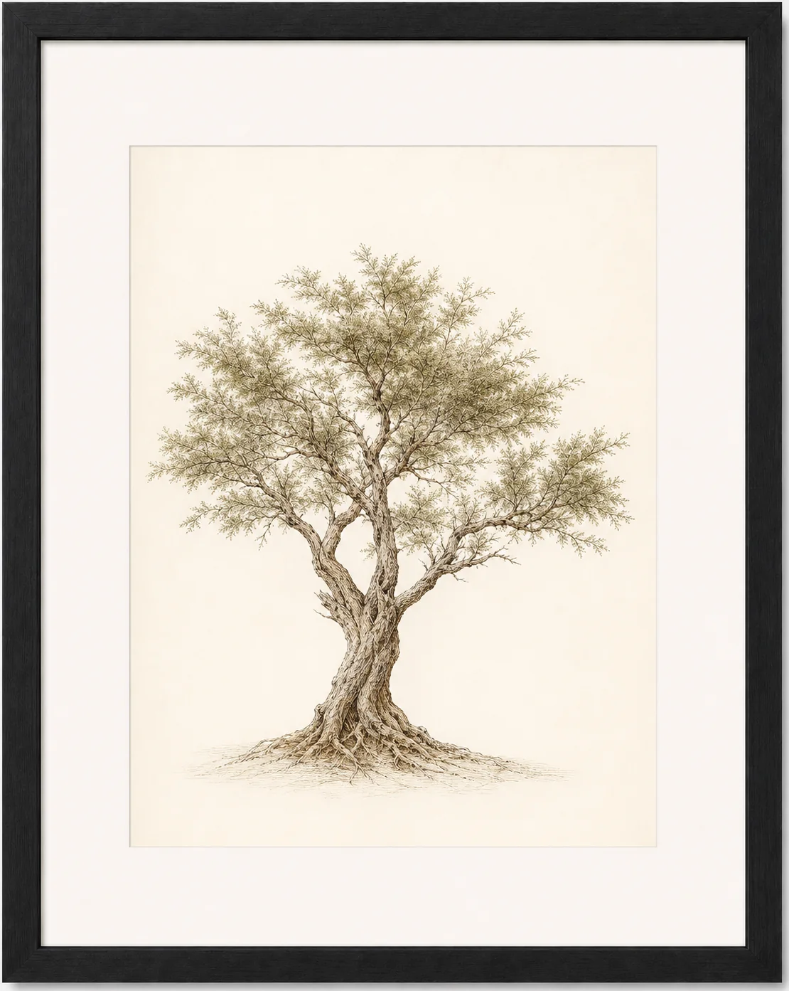 Ghaf Tree Study I, original artwork by Studio Sakaia, made to order