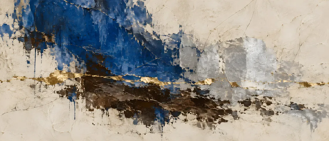 Intonaco Seam, original artwork by Studio Sakaia, made to order